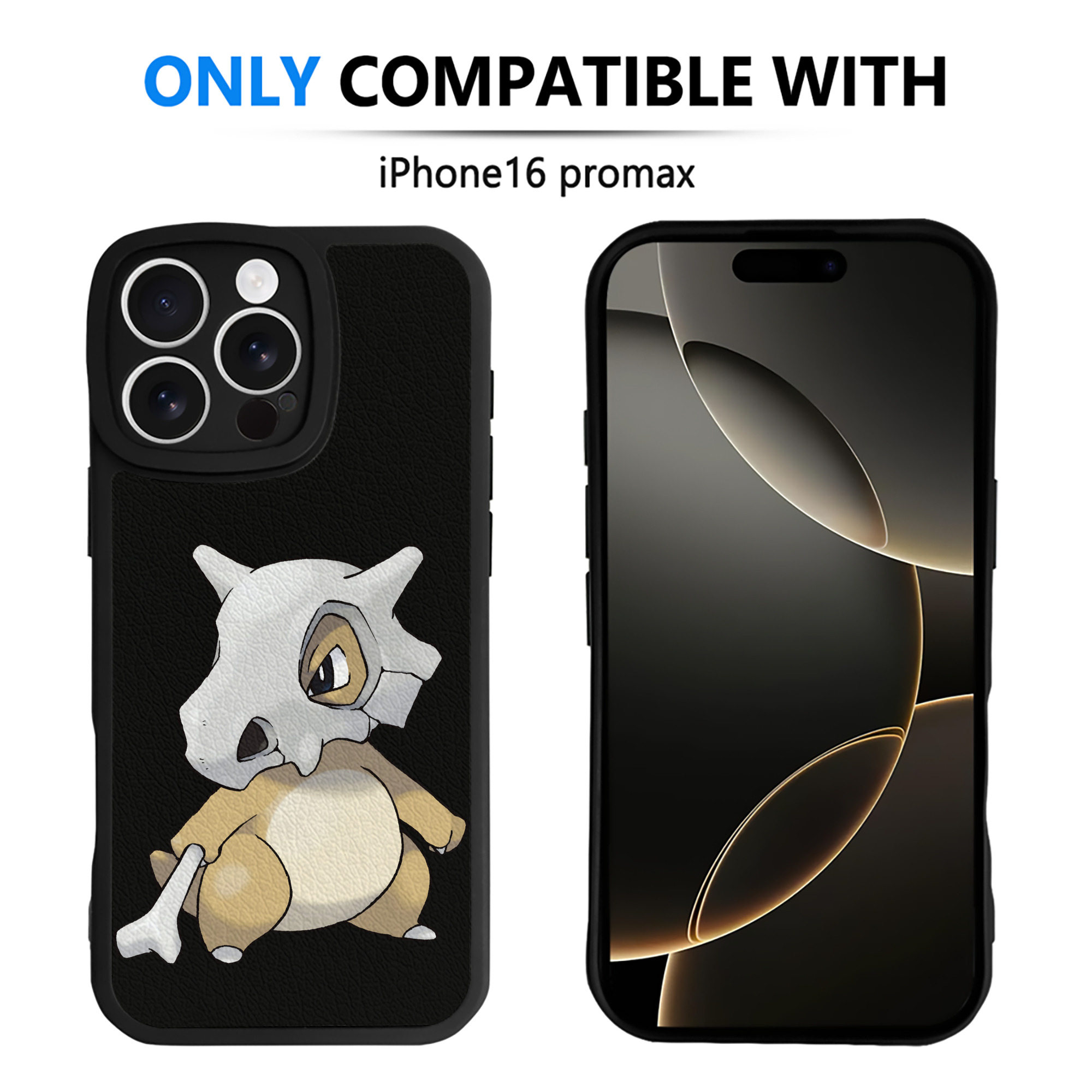 （画像用） ポケットモンスター Pokémon 【iPhone 16シリーズ対応】シリコンスマホケース（レザー調） 材質：シリコン